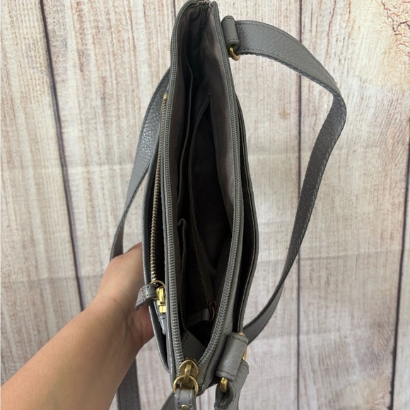 fossil Womens crossbody pebble leather bag - Picture 11 of 14